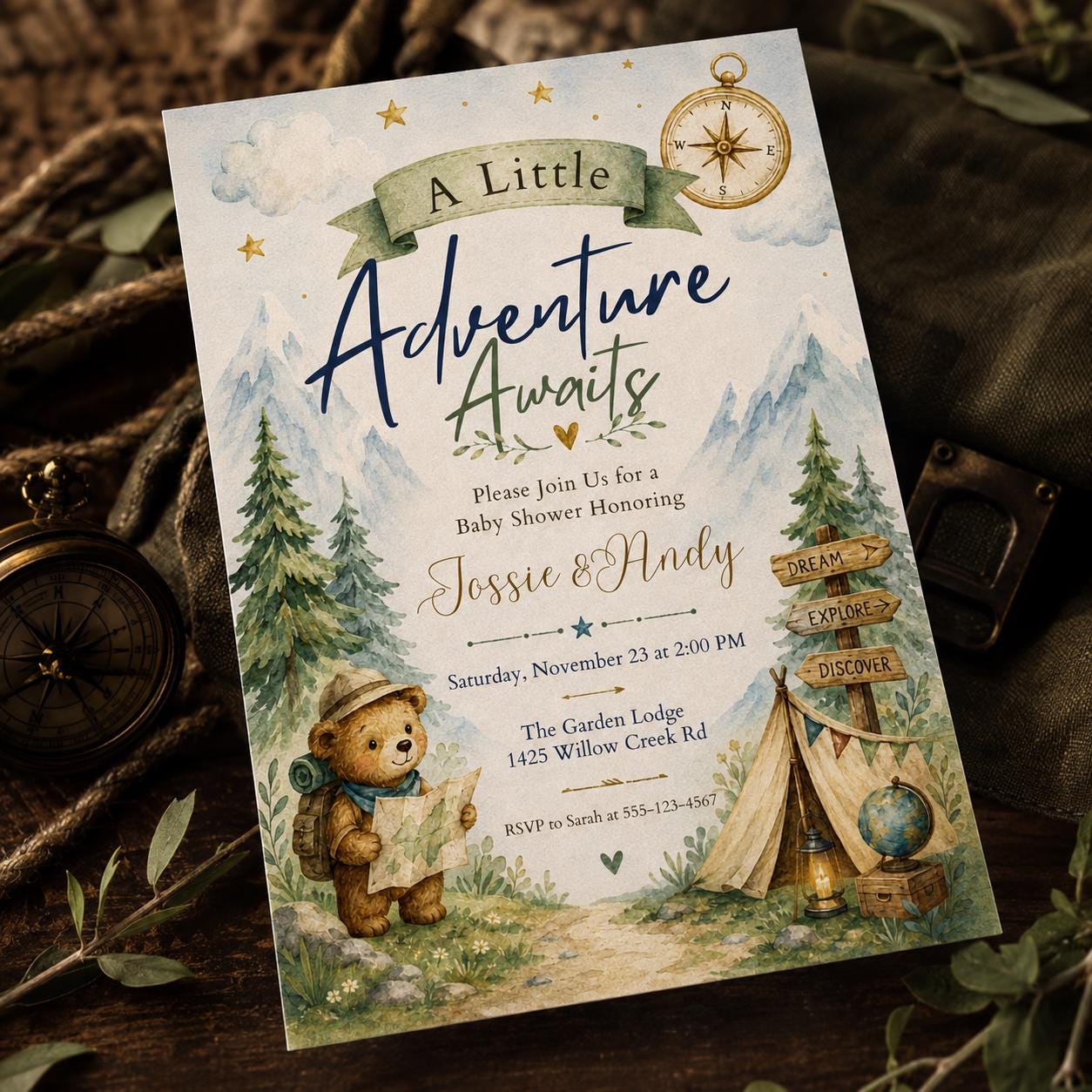 Travel Theme Farewell Party, Adventure Awaits Baby Shower Invitation, Airplane Editable, Retirement Party Invitation, Canva Template __etsy:8122520879