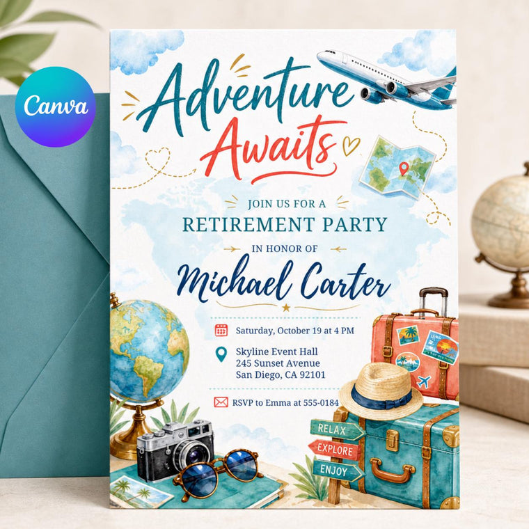 Retirement Party Invitation
