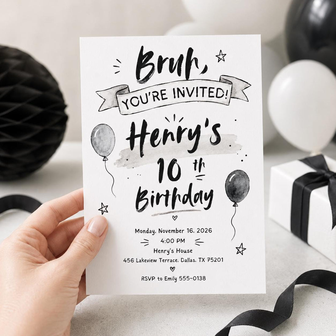 How to Word a Birthday Invitation (Examples for Kids & Adults)