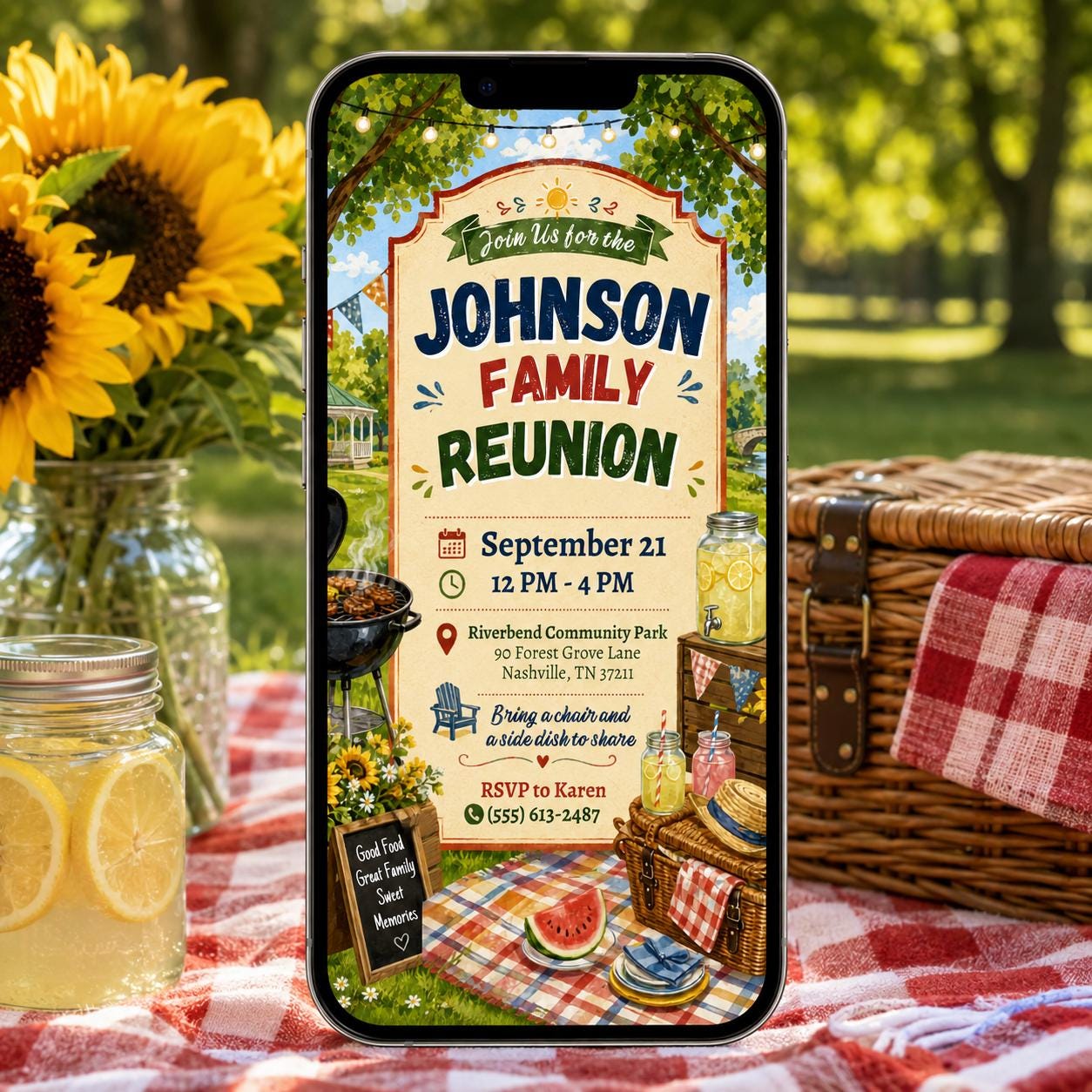 Family Reunion Invitation Template, Editable Reunion Party Invite, Reunion Announcement, Family Reunion invite, Reunion Save the Date Canva __etsy:8097266969