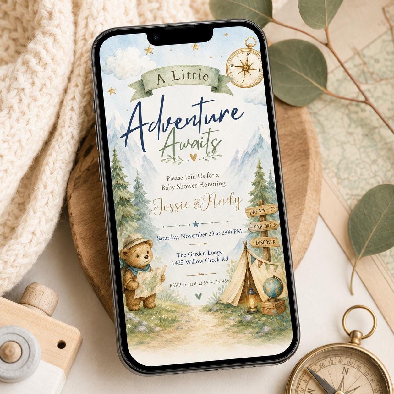 Travel Theme Farewell Party, Adventure Awaits Baby Shower Invitation, Airplane Editable, Retirement Party Invitation, Canva Template __etsy:8074602276