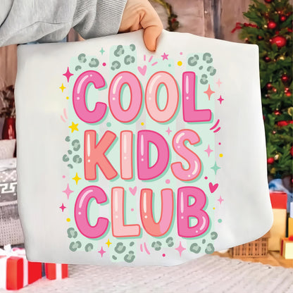 Trendy Cool Kids Club Png, Magazine Cut Out Letter Sublimation Design, Trendy Png Design, Trendy Children Png, Preppy Kids Shirt Design __etsy:7930038480