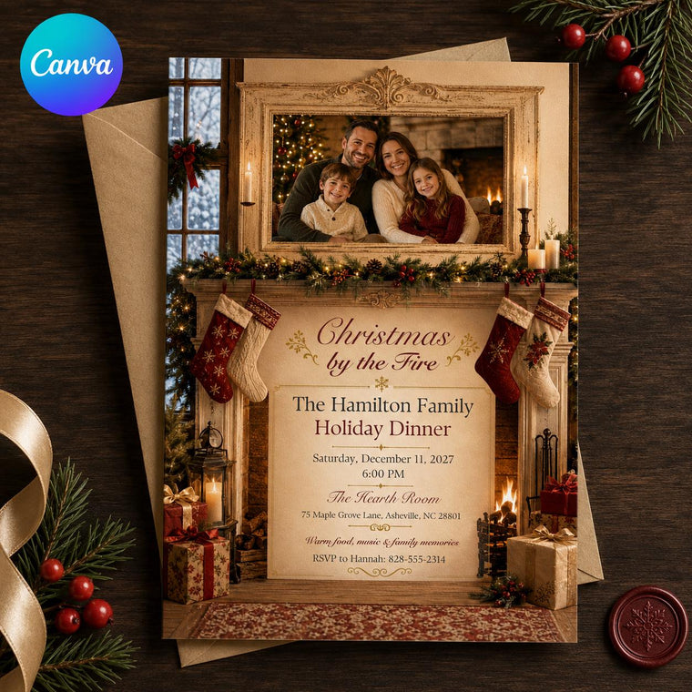 Christmas Dinner Invitation