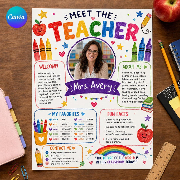 Meet the Teacher Classroom