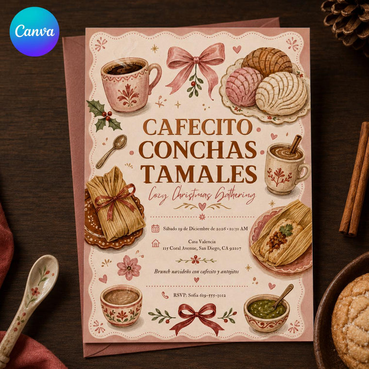 Tamale Party Invitation